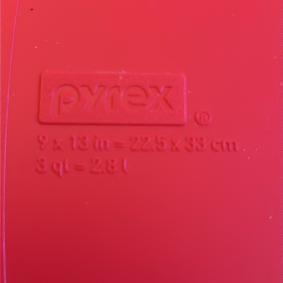 2 Pyrex replacement plastic covers for glass rectangle 9”x13” 3 quart c233-pc - Picture 2 of 5